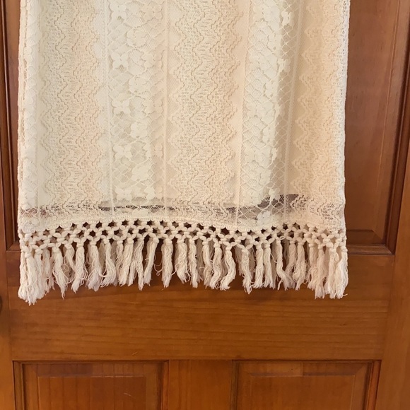 Lace Dress with Fringe - Picture 2 of 5